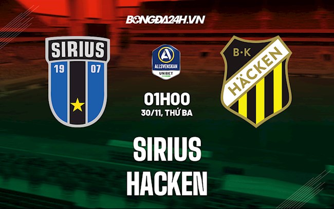 Nhận định bóng đá Sirius vs Hacken