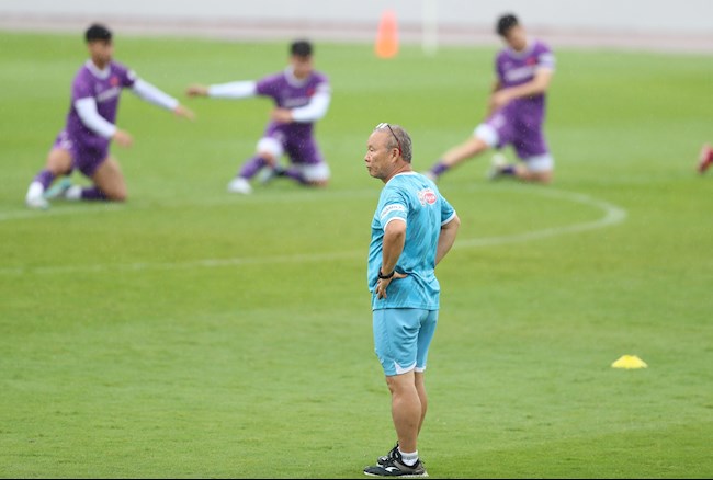 HLV Park Hang Seo ĐT Việt Nam. Ảnh: VFF HLV Park Hang Seo ĐT Việt Nam. Ảnh: VFF