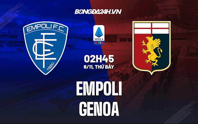 Empoli vs Genoa Empoli vs Genoa