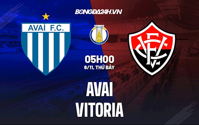 Nhận định,  Avai vs Vitoria 5h00 ngày 6/11 (Hạng 2 Brazil 2021)