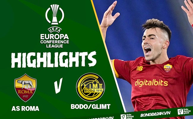 Video AS Roma vs Bodo/Glimt: El Shaarawy lập công