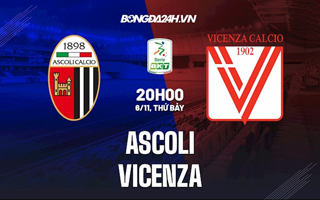 Nhận định bóng đá Ascoli vs Vicenza