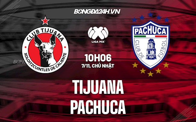 Nhận định,  Tijuana vs Pachuca 10h06 ngày 7/11 (VĐQG Mexico 2021)