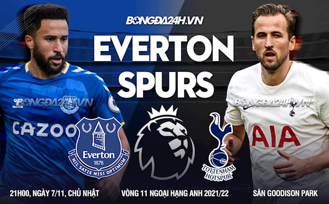 Nhận định Everton vs Tottenham (21h ngày 7/11): Tuần trăng mật của Conte
