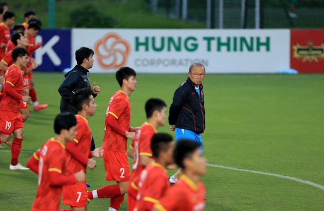 HLV Park Hang Seo ĐT Việt Nam. Ảnh: VFF