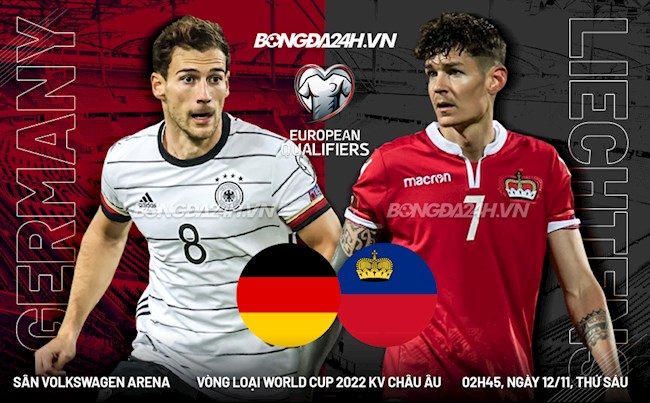 Đức mừng tấm vé dự VCK World Cup 2022 bằng màn đại thắng Liechtenstein ... 9-0