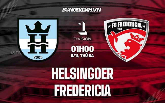 Nhận định Helsingoer vs Fredericia 1h00 ngày 9/11 (Hạng 2 Đan Mạch 2021)