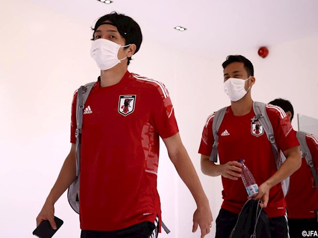 ĐT Nhật Bản có buổi tập đầu tiên tại Việt Nam hình ảnh