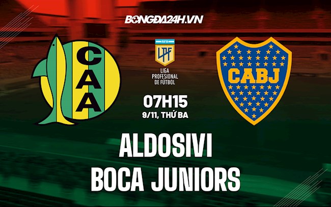 Soi kèo Aldosivi vs Boca Juniors VĐQG Argentina 2021