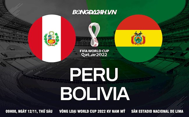 Nhận định,  Peru vs Bolivia 9h00 ngày 12/11 (Vòng loại World Cup 2022)