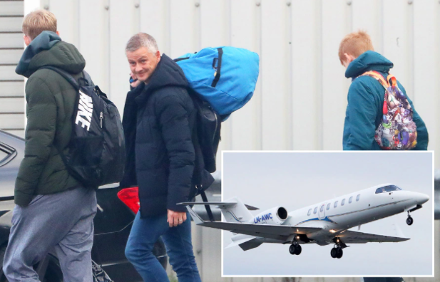 Solskjaer rời thành phố Manchester