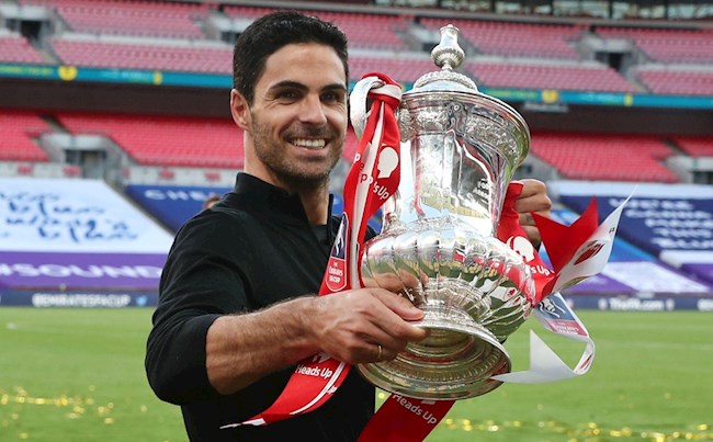 Arteta đứng đâu sau 100 trận dẫn dắt Arsenal?