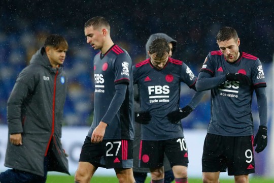 Leicester để thua 2-3 trên sân của Napoli