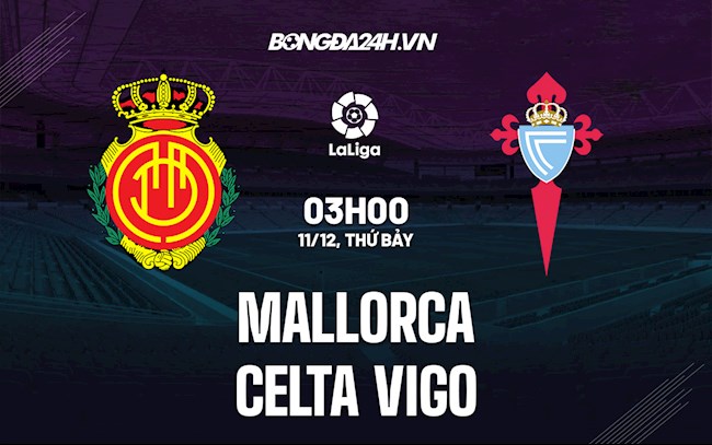 Nhận định,  Mallorca vs Celta Vigo 3h00 ngày 11/12 (La Liga 2021/22)