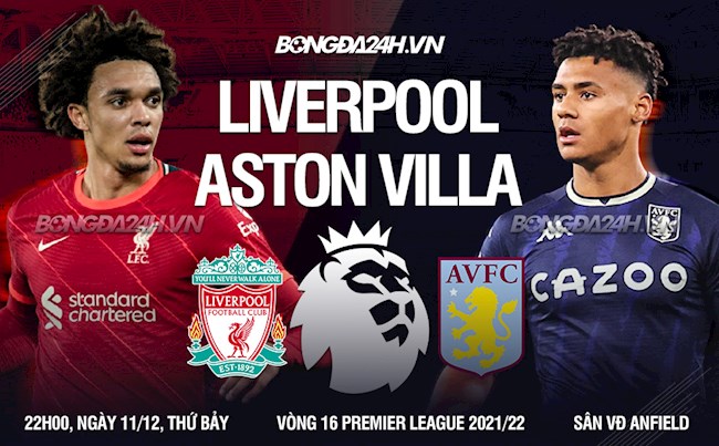 Nhận định Liverpool vs Aston Villa (22h00 ngày 11/12): Niềm vui không trọn