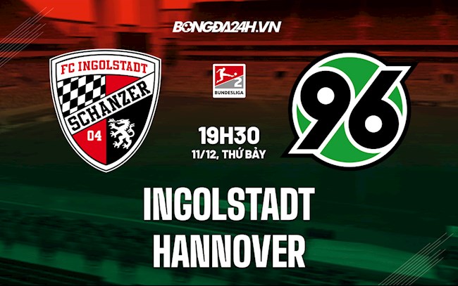 Soi kèo Ingolstadt vs Hannover Hạng 2 Đức