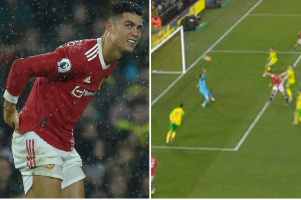 Cristiano Ronaldo bỏ lỡ cơ hội khó tin trước Norwich