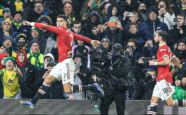 Điều bất thường sau bàn thắng của Cristiano Ronaldo