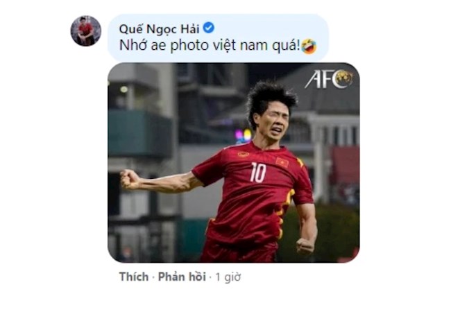 Quế Hải chê Công Phượng lên ảnh xấu