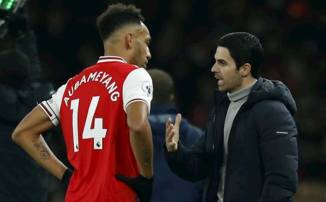 Arteta nói gì về quyết định “trảm” Aubameyang