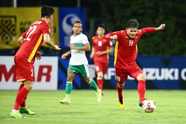 Nguyễn Quang Hải ĐT Việt Nam vs Indonesia