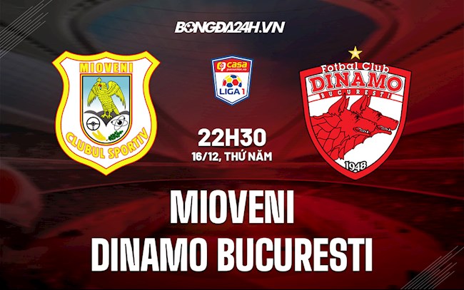 Nhận định bóng đá Mioveni vs Dinamo Bucuresti