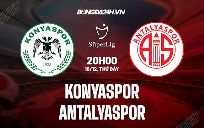 Nhận định bóng đá Konyaspor vs Antalyaspor