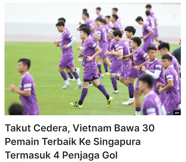 Báo Malaysia đánh cao cao ĐT Việt Nam