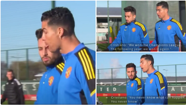 Ronaldo nói với Telles: MU sẽ vô địch Champions League một lần nữa