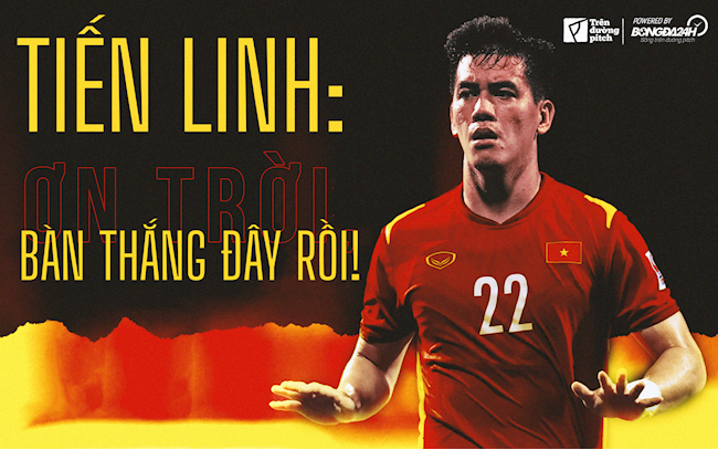 Tiến Linh: Ơn trời, bàn thắng đây rồi!