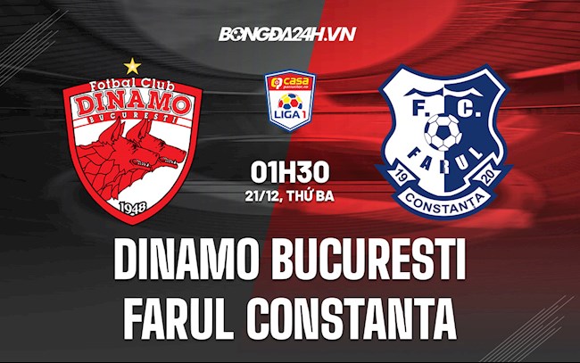 Nhận định bóng đá Dinamo Bucuresti vs Farul Constanta