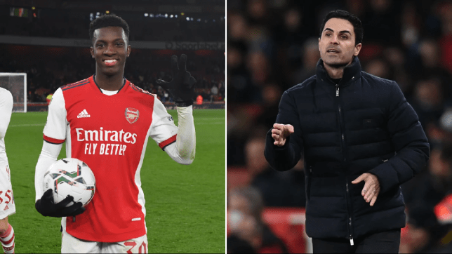 Mikel Arteta khen ngợi Eddie Nketiah Mikel Arteta khen ngợi Eddie Nketiah