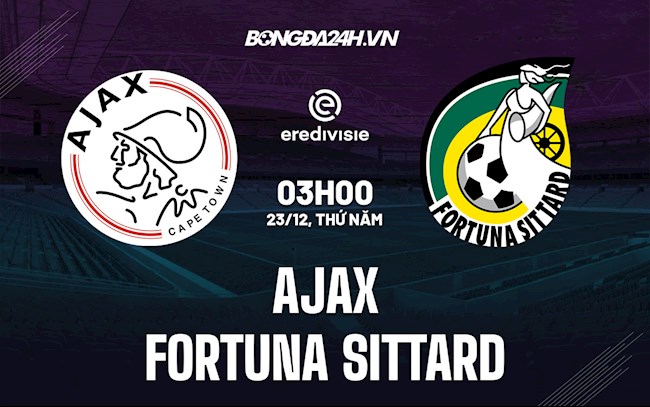 Soi kèo Ajax vs Fortuna Sittard Giải VĐQG Hà Lan Soi kèo Ajax vs Fortuna Sittard Giải VĐQG Hà Lan
