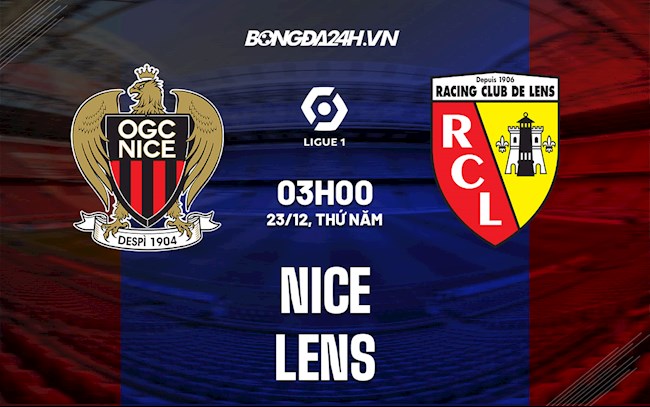 Nhận định Nice vs Lens 3h00 ngày 23/12 (VĐQG Pháp 2021/22)