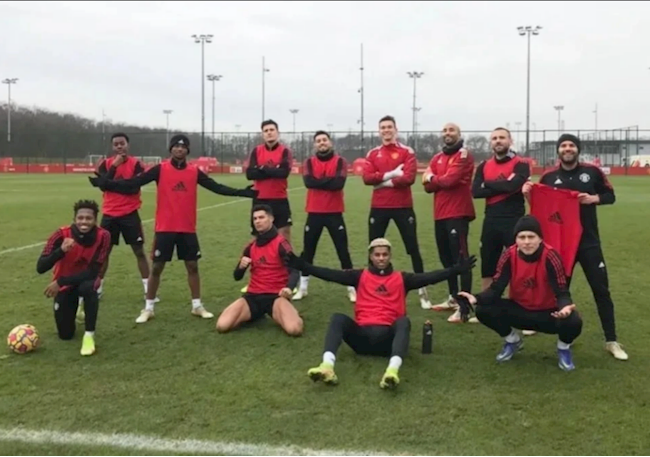 Rashford tiết lộ các trụ cột MU trở lại tập luyện