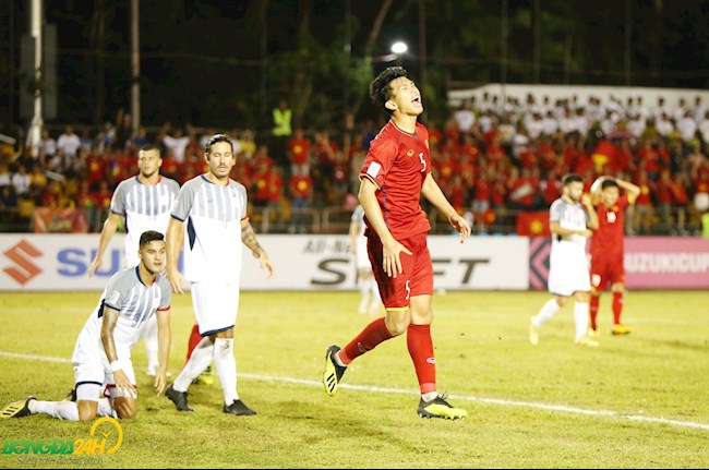 Văn Hậu Việt Nam vs Philippines 2018