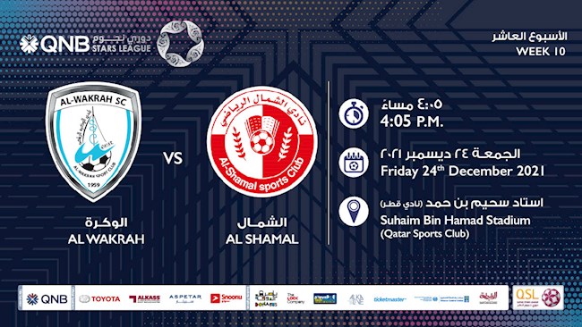 Nhận định, dự đoán Al Wakra vs Al Shamal 20h05 ngày 24/12 (VĐQG Qatar 2021/22)