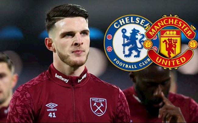 MU và Chelsea quan tâm Rice MU và Chelsea quan tâm Rice