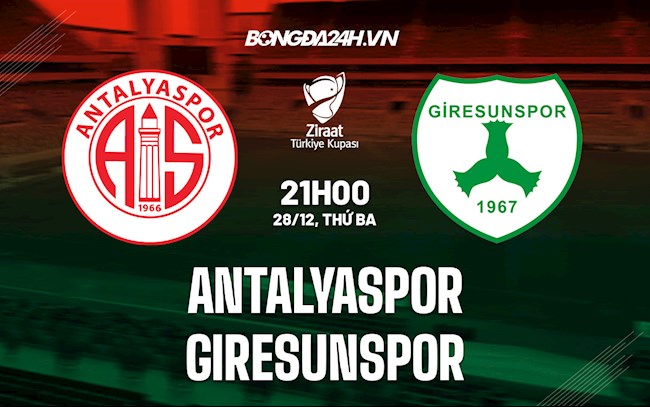 Nhận định Antalyaspor vs Giresunspor
