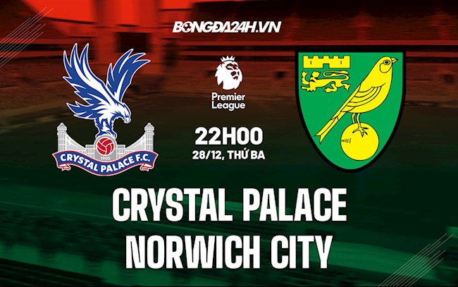 Crystal Palace vs Norwich