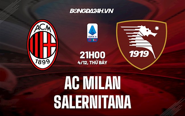 AC Milan VS Salernitana AC Milan VS Salernitana