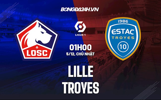 Soi kèo Lille vs Troyes VĐQG Pháp