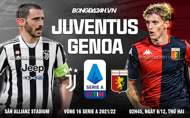 Nhận định bóng đá Juventus vs Genoa 2h45 ngày 6/12 (Serie A 2021/22) juventus vs genoa