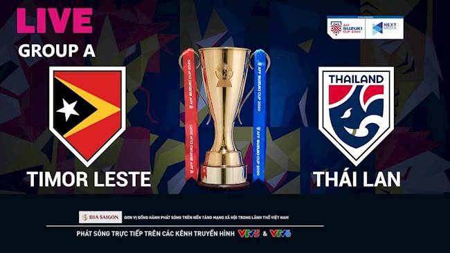 thái lan vs timor leste trực tiếp kênh nào-Link xem trực tiếp bóng đá Timor Leste vs Thái Lan AFF Cup trên VTV6 và Youtube 