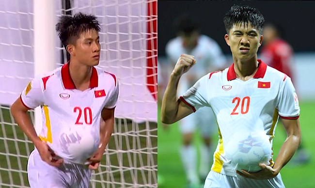 Giải mã màn ăn mừng độc đáo của Văn Đức trong chiến thắng trước ĐT Lào