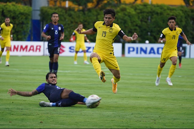 Malaysia vs Campuchia. Ảnh: AFF. Malaysia vs Campuchia. Ảnh: AFF.