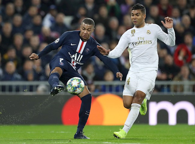 Casemiro nói về Mbappe