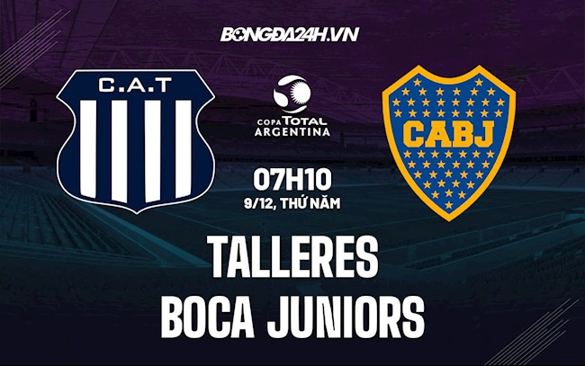 Soi kèo Talleres vs Boca Juniors Cúp QG Argentina 2021