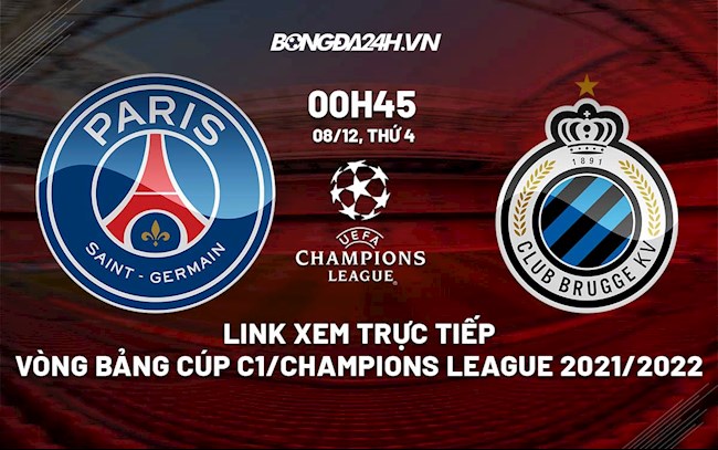 Link xem trực tiếp PSG vs Club Brugge, Leipzig vs Man City hình ảnh