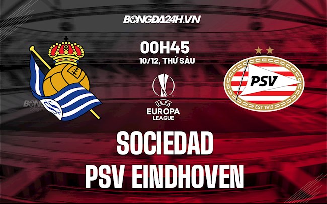 Sociedad vs PSV Eindhoven
